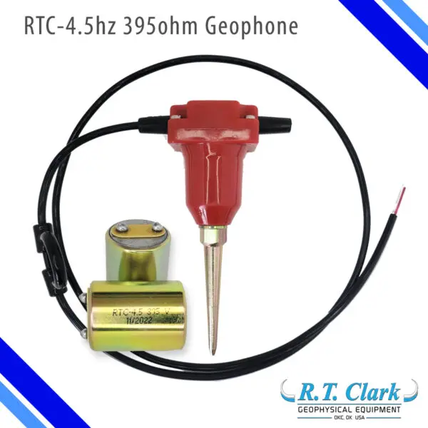 Rt clark RTC 4.5HZ 395OHM VERTICAL geophone.