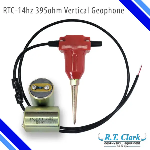 Rt clark RTC - 240mm RTC 14HZ 395OHM vertical geophone.