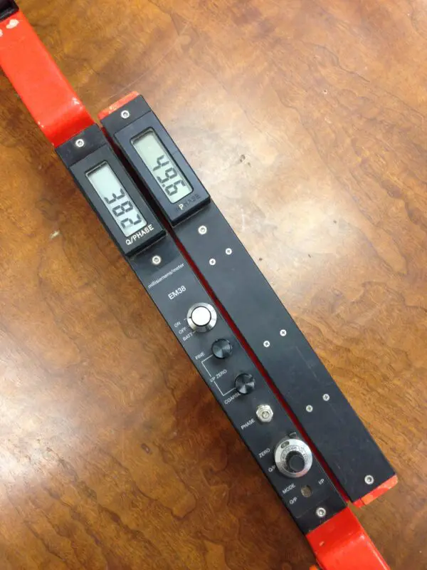 Geonics EM-38 B real-time conductivity and in-phase logging