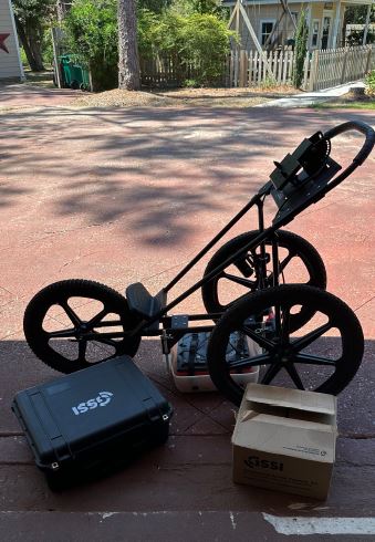 GSSI UtilityScan Pro System with SIR-4000, 350HS Antenna, LINETRAC AC and 3-wheel cart