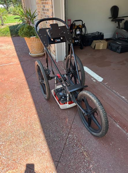 GSSI UtilityScan Pro System with SIR-4000, 350HS Antenna, LINETRAC AC and 3-wheel cart - Image 6